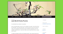 Desktop Screenshot of lakemerrittfamilypractice.com