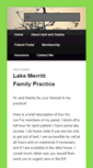 Mobile Screenshot of lakemerrittfamilypractice.com